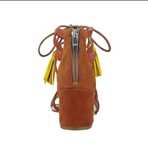 Sassy Marc Fisher Gilly Lace-Up Sandals - Picture 5 of 7